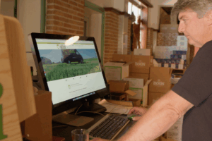 Huis van de Geuze - BNS hybrIT - Zaakvoerder Yves Panneels + screen website